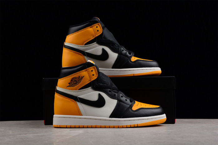 air jordan 1 high og "yellow toe" 555088-711