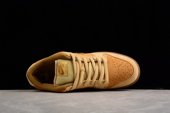 nike sb dunk low pro trd qs "wheat" 883232-700