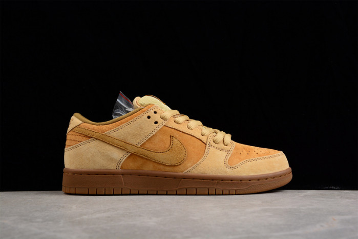 nike sb dunk low pro trd qs "wheat" 883232-700