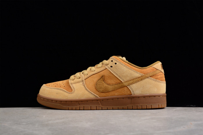 nike sb dunk low pro trd qs "wheat" 883232-700