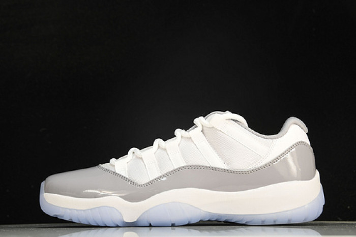 jordan 11 retro low “cement grey” av2187-140