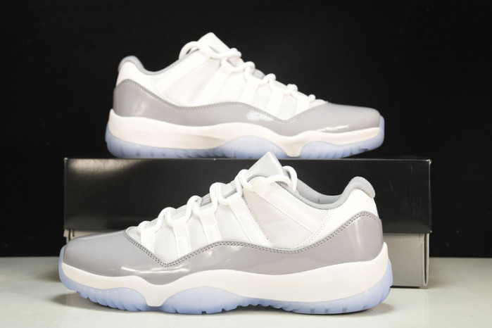 jordan 11 retro low “cement grey” av2187-140