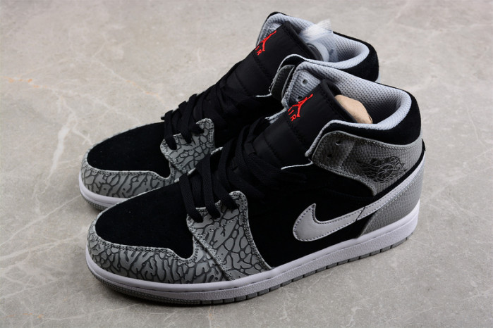air jordan 1 mid "elephant toe" aj1 dm1200-016