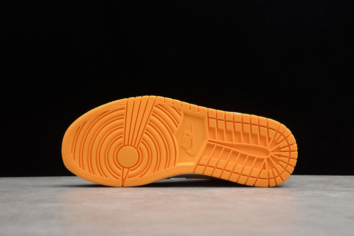 jordan 1 mid orange black (w) cv5276-107