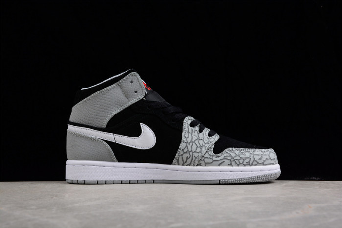air jordan 1 mid "elephant toe" aj1 dm1200-016