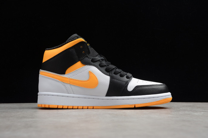 jordan 1 mid orange black (w) cv5276-107