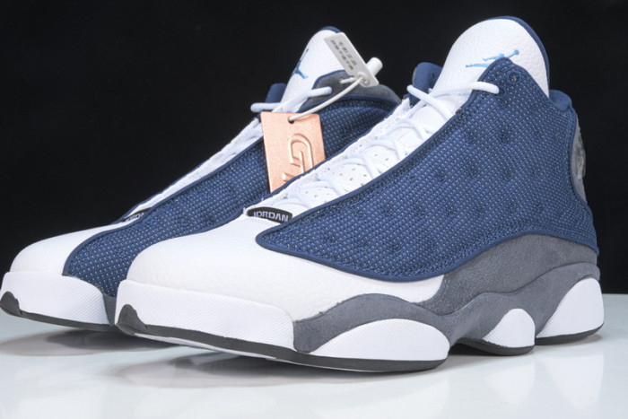 jordan 13 retro white hyper royal black - 414571-117