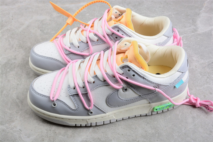 nike dunk low ow lot 9 - dm1602-109