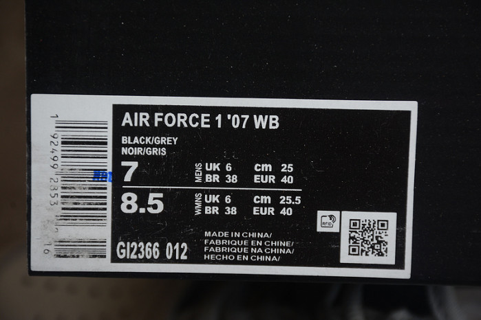 nike air force 1 g12366-012