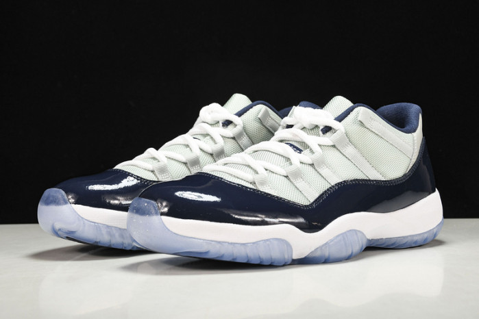 jordan 11 retro low georgetown 528895-007
