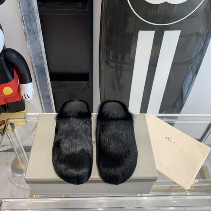 ma slide white fussbett sabot loafers mar-005
