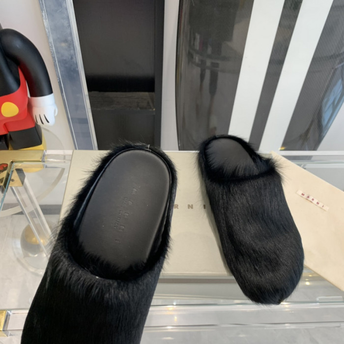 ma slide white fussbett sabot loafers mar-005