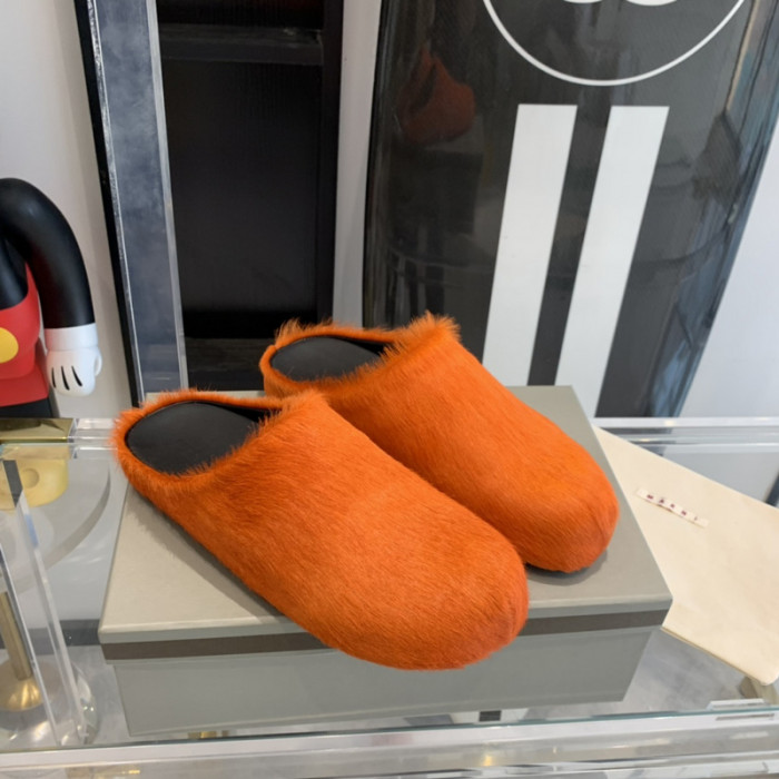ma slide white fussbett sabot loafers mar-002