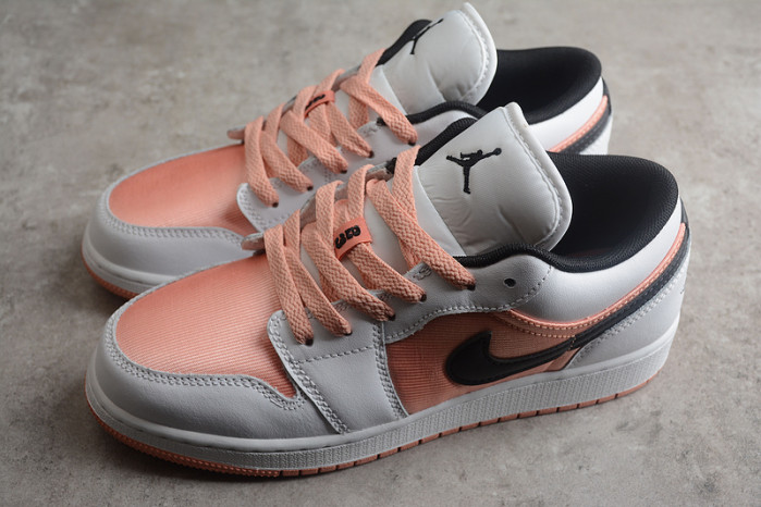 air jordan 1 low gs “light madder root” dm8960-801