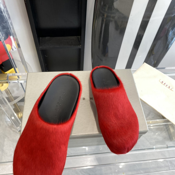 ma slide white fussbett sabot loafers mar-012