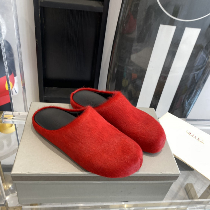 ma slide white fussbett sabot loafers mar-012