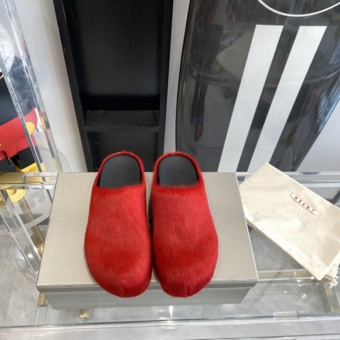 ma slide white fussbett sabot loafers mar-012