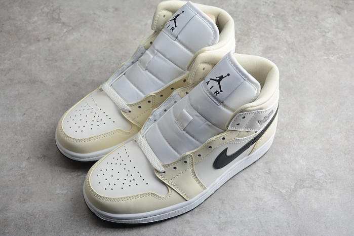 jordan 1 mid coconut milk bq6472-121