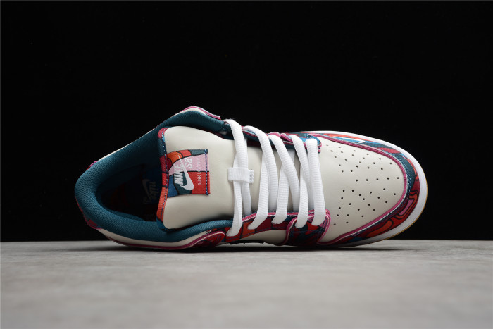 nike sb dunk low pro parra abstract art dh7695-600