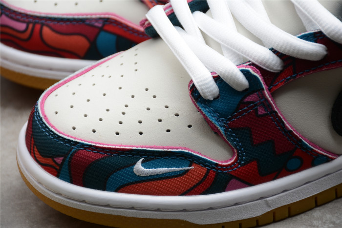 nike sb dunk low pro parra abstract art dh7695-600