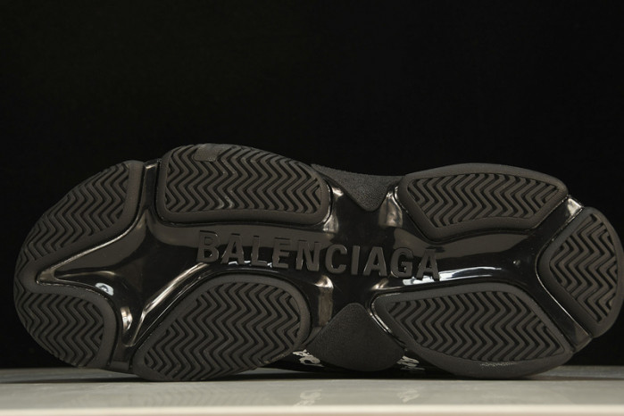 balenga triple s black clear sole btsbcs-030
