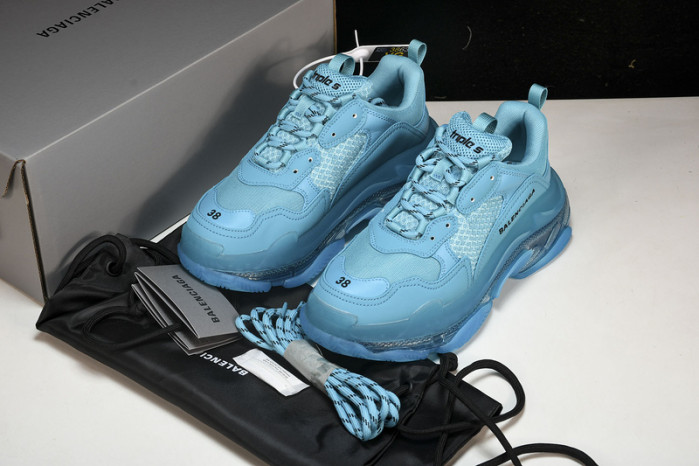 balenga triple s black clear sole btsbcs-037