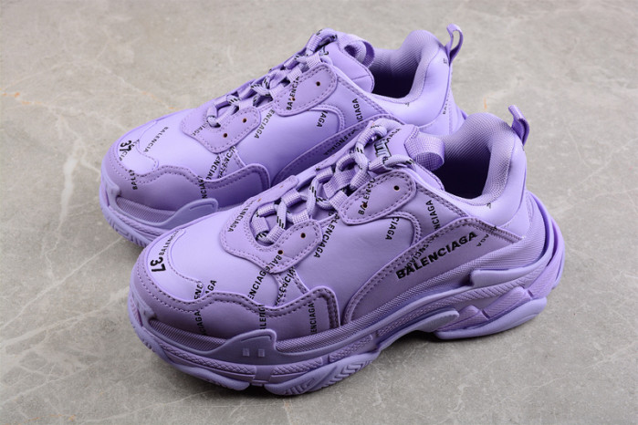 balenga triple s black clear sole btsbcs-014