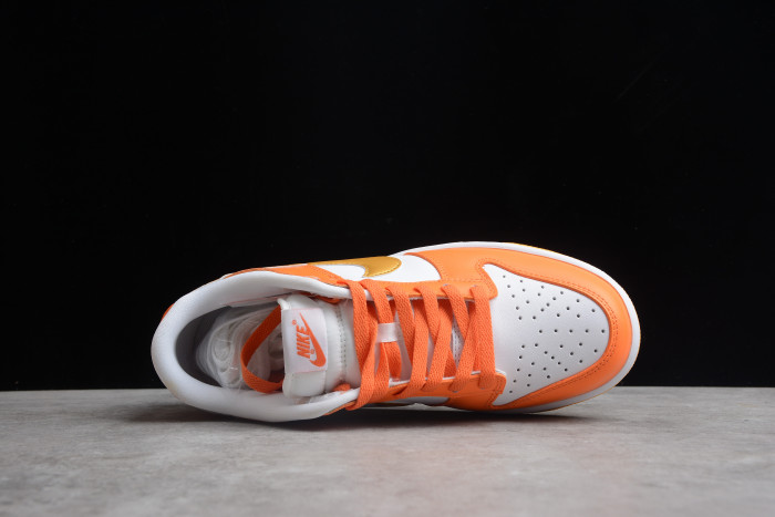 nike dunk low gold/orange/yellow/white cu1726-002