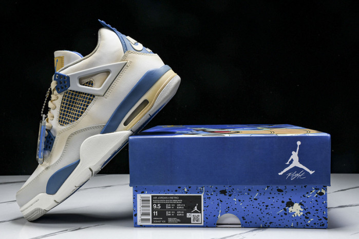 jordan 4 retro military blue 308497-105