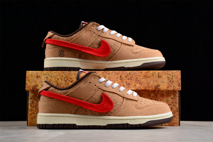 clot x nike dunk “cork” fn0317-121