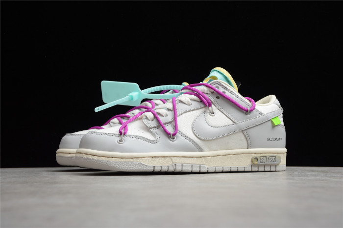 nike dunk low ow lot 21 dm1602-100
