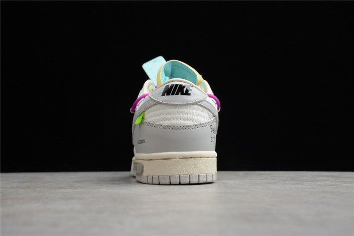 nike dunk low ow lot 21 dm1602-100
