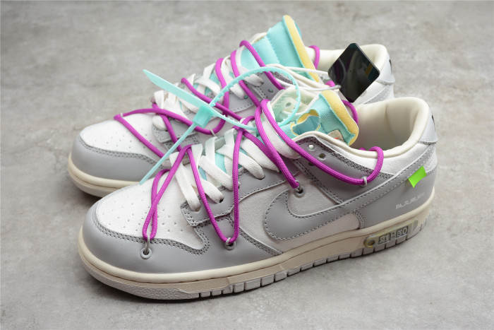 nike dunk low ow lot 21 dm1602-100
