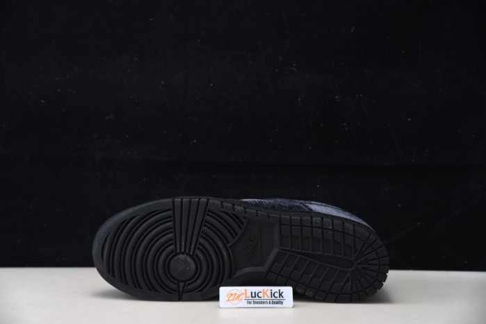 dover street market x nike sb dunk low black dh2686-002