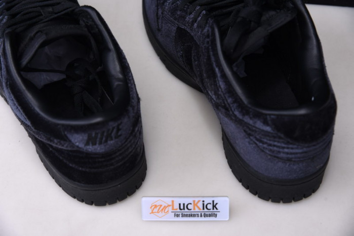 dover street market x nike sb dunk low black dh2686-002