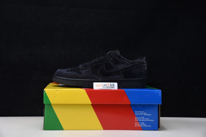 dover street market x nike sb dunk low black dh2686-002