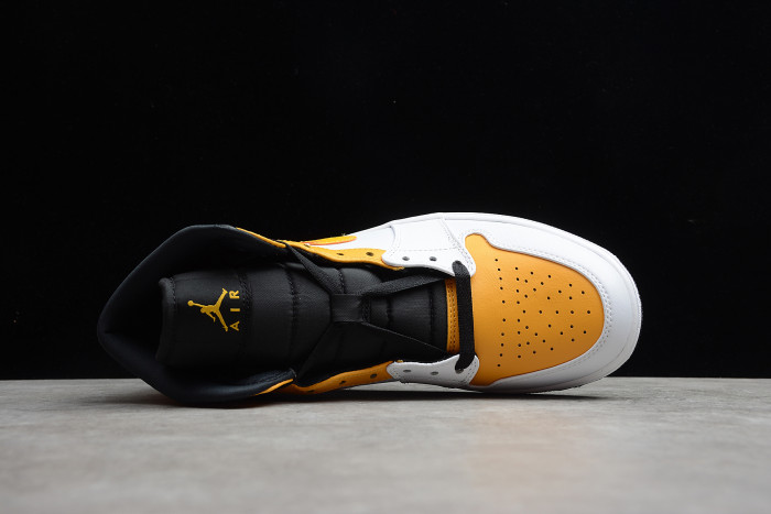 jordan 1 mid university gold 554724-170