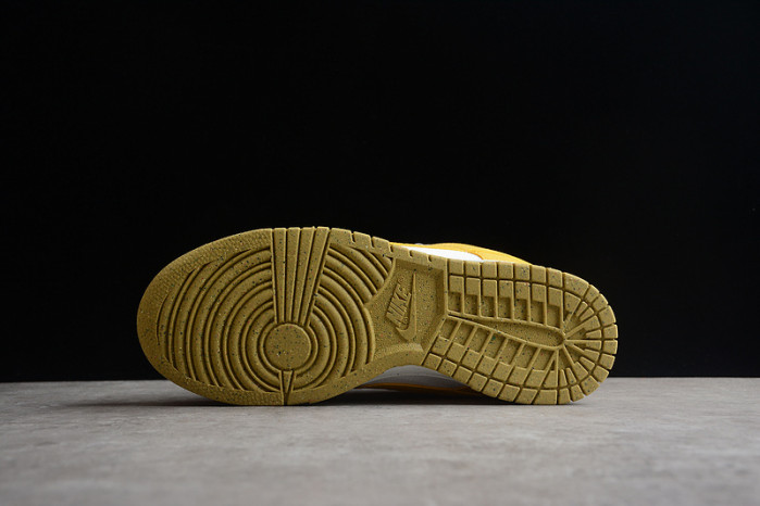 nike dunk low sun club white yellow dv1681-100