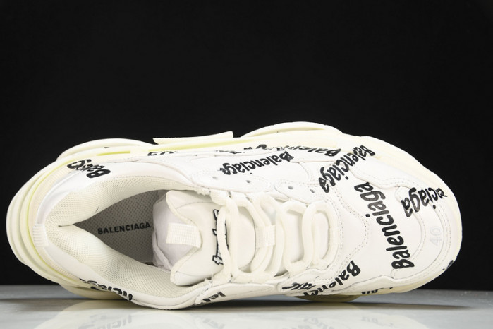balenga triple s black clear sole btsbcs-018
