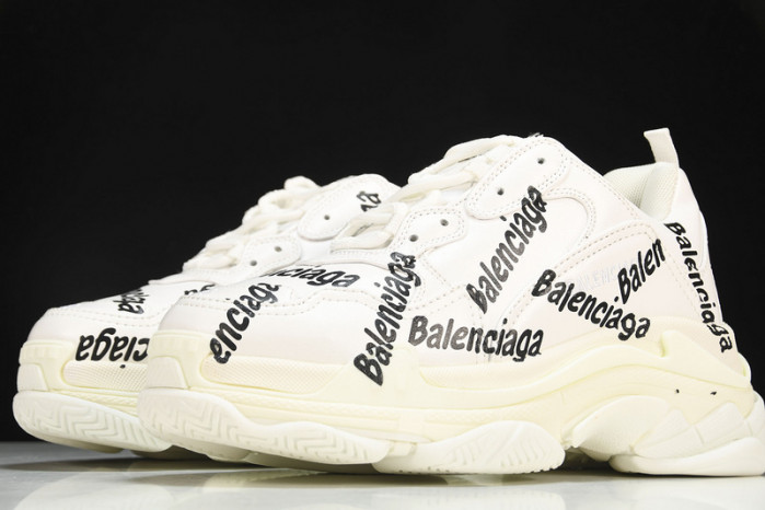 balenga triple s black clear sole btsbcs-018
