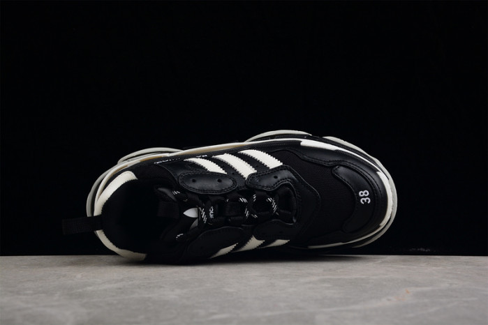 balenga triple s black clear sole btsbcs-005