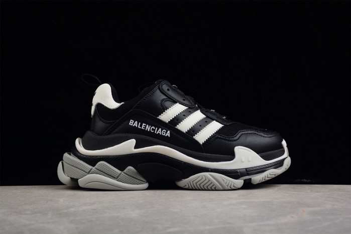 balenga triple s black clear sole btsbcs-005